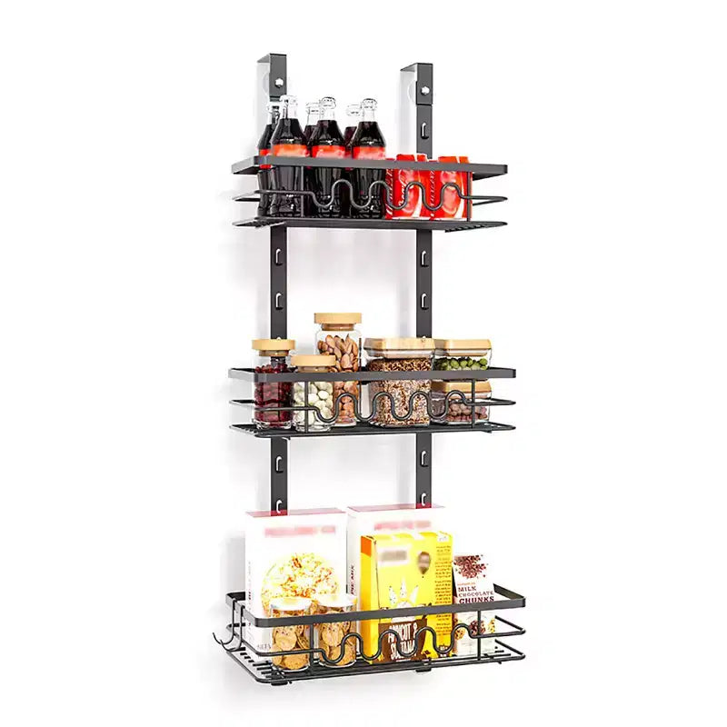GustoWave Over Door Hanging Storage Shelves for Kitchen Bathroom
