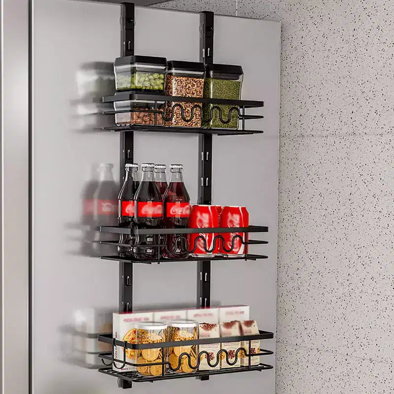Étagères de rangement suspendues pour cuisine et salle de bain