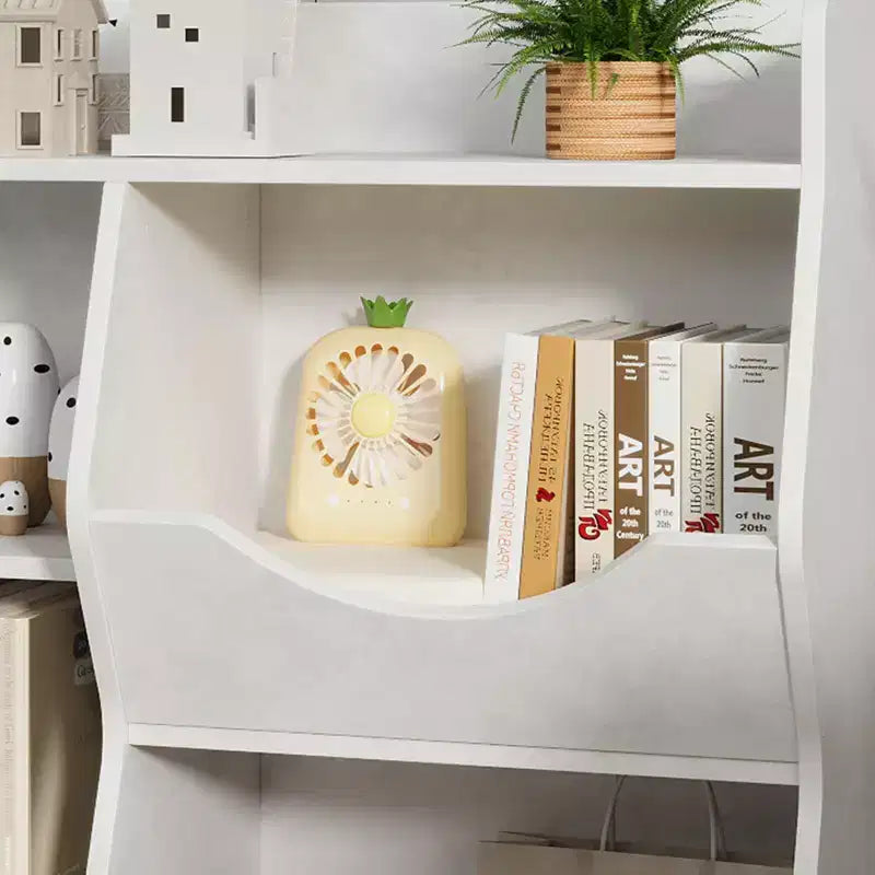Étagère à livres 3 niveaux pour enfants - Présentoir à livres pour tout-petits pour salles de classe, salles de jeux Étagère à 5 compartiments et étagère à jouets pour chambre à coucher, salon