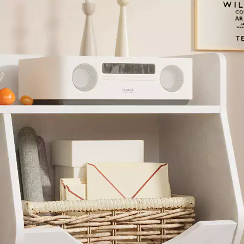 Étagère à livres 3 niveaux pour enfants - Présentoir à livres pour tout-petits pour salles de classe, salles de jeux Étagère à 5 compartiments et étagère à jouets pour chambre à coucher, salon