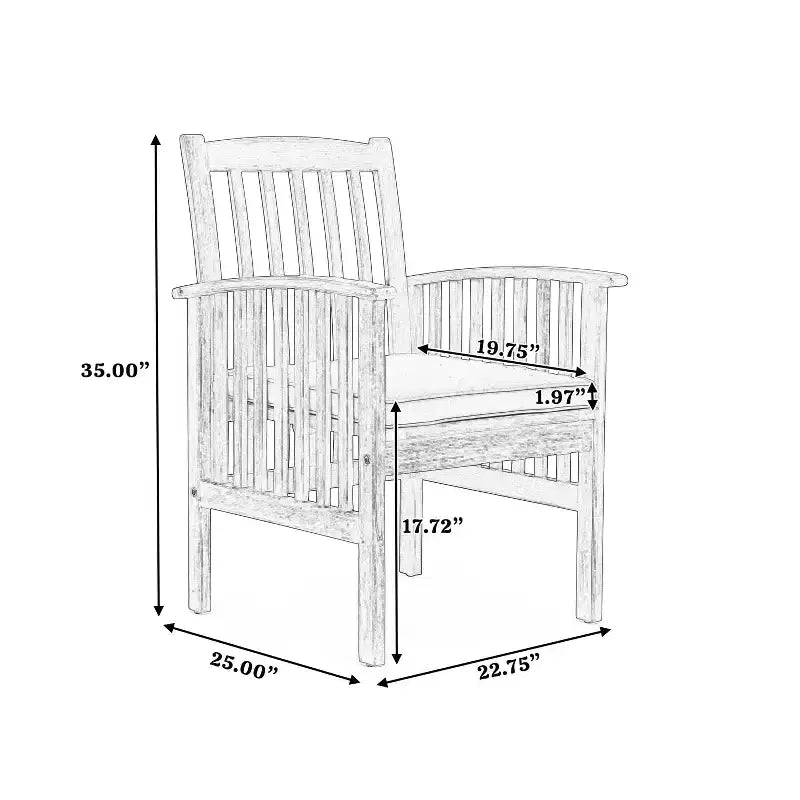 Lot de 2 chaises de salle à manger avec 2 coussins moelleux confortables pour les repas en famille