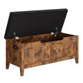 GustoWave Storage Bench, 39.4 Wooden Chest Storage Box with 2 Safety Hinges, Entryway Benches with Flip-Top, Large Trunk for Living Room, Bedroom