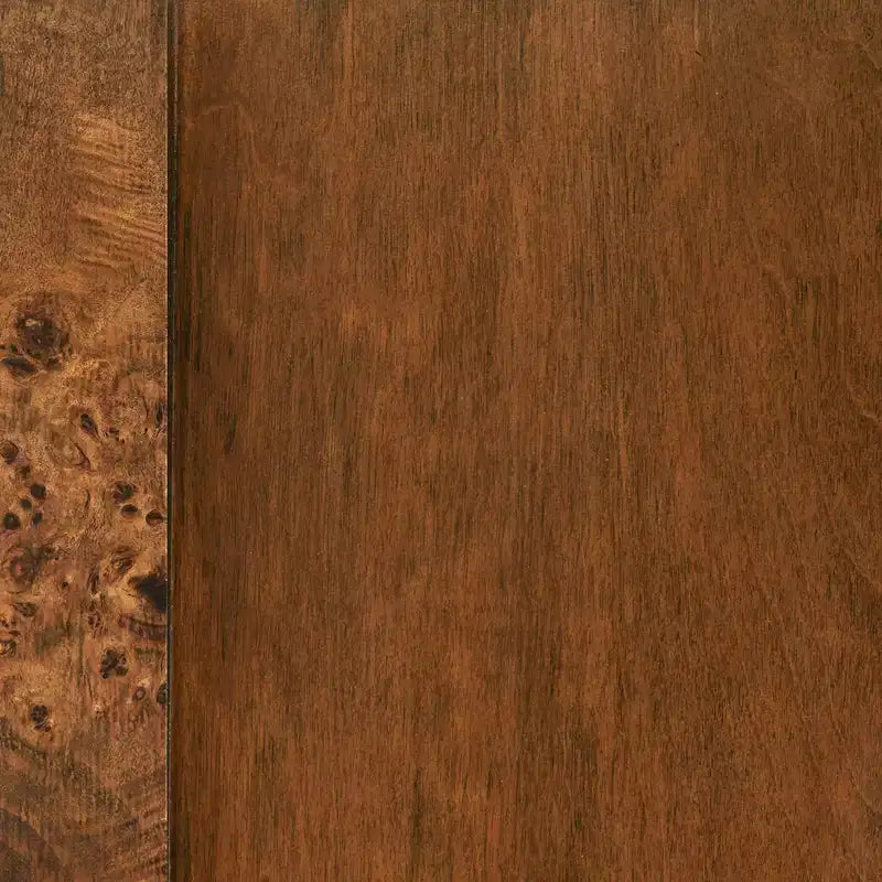 Bahut en Noyer Foncé Élégant avec Trois Portes et Quatre Compartiments - Idéal pour l'Organisation et la Décoration de la Maison