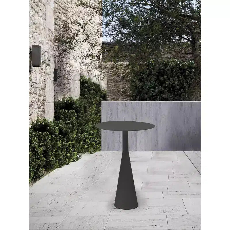 Table d'appoint rectangulaire en aluminium, 1 pièce
