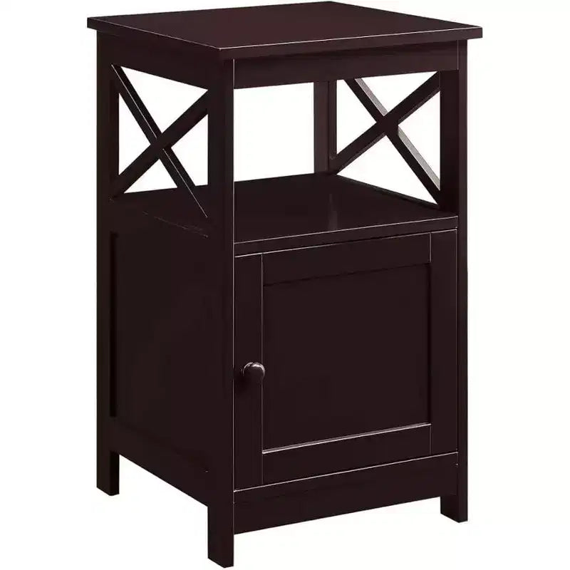 Table d'appoint rectangulaire en bois (1 pièce)