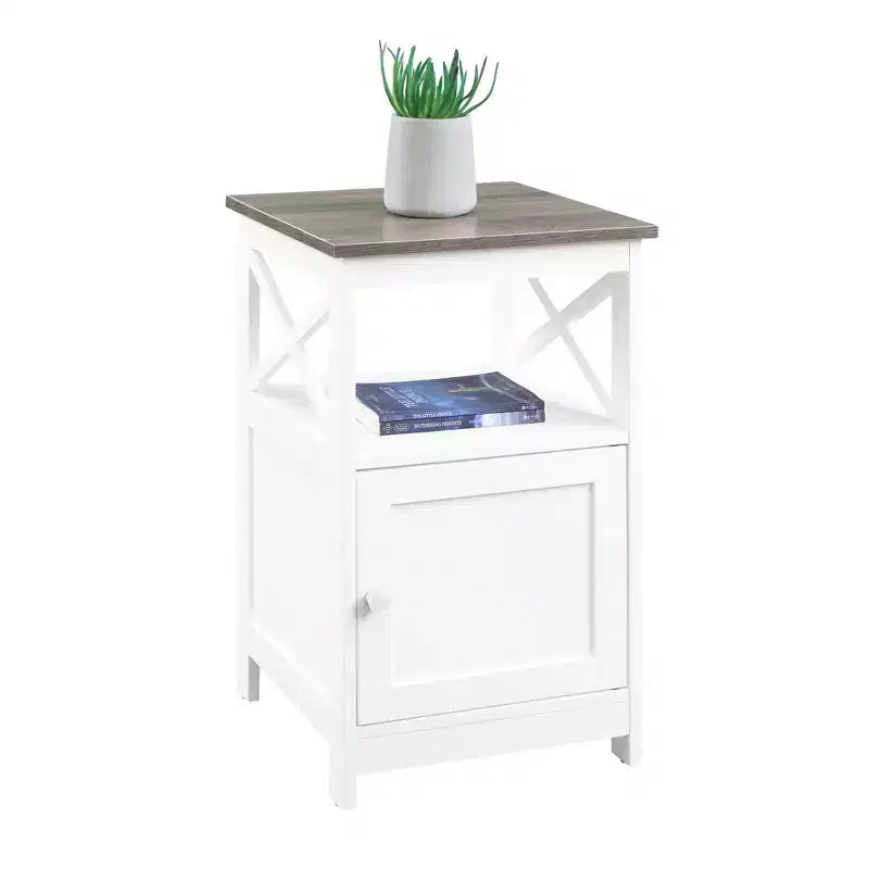 Table d'appoint rectangulaire en bois (1 pièce)