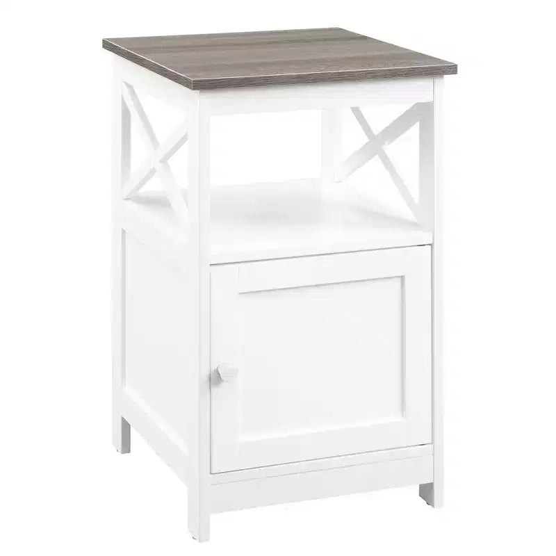 Table d'appoint rectangulaire en bois (1 pièce)
