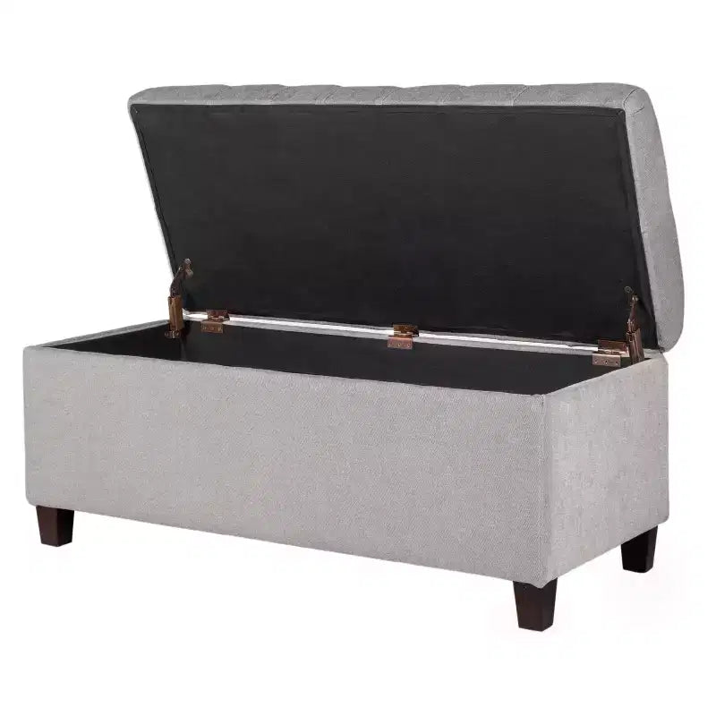 Banc de rangement capitonné Ainsley