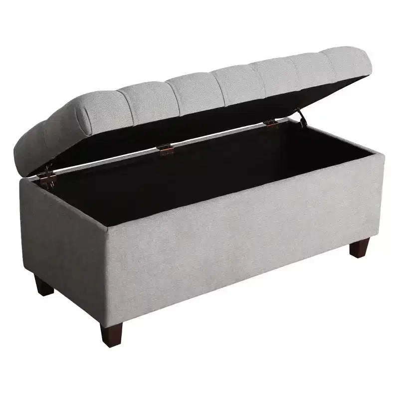 Banc de rangement capitonné Ainsley
