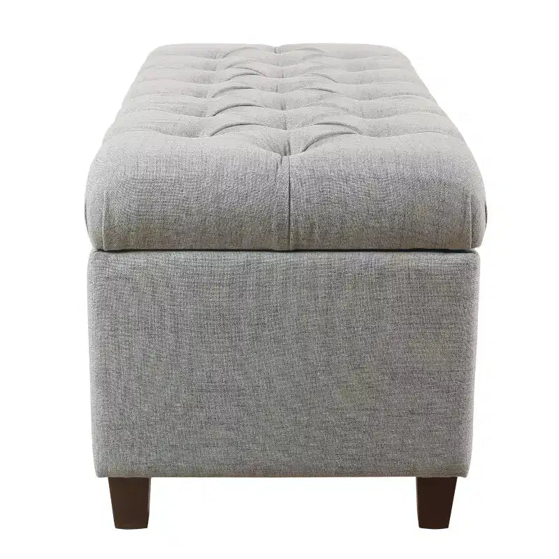 Banc de rangement capitonné Ainsley
