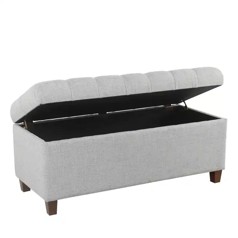 Banc de rangement capitonné Ainsley