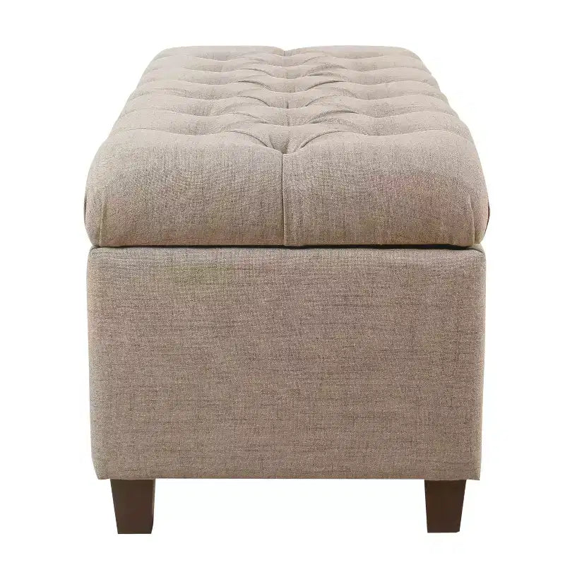 Banc de rangement capitonné Ainsley