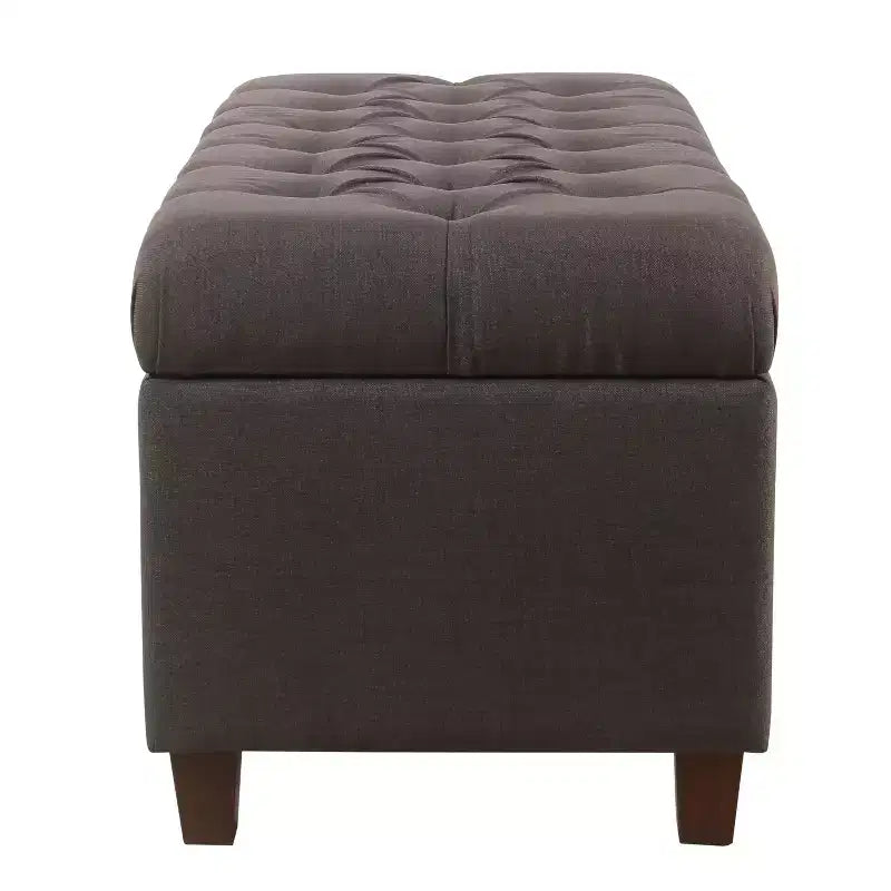 Banc de rangement capitonné Ainsley