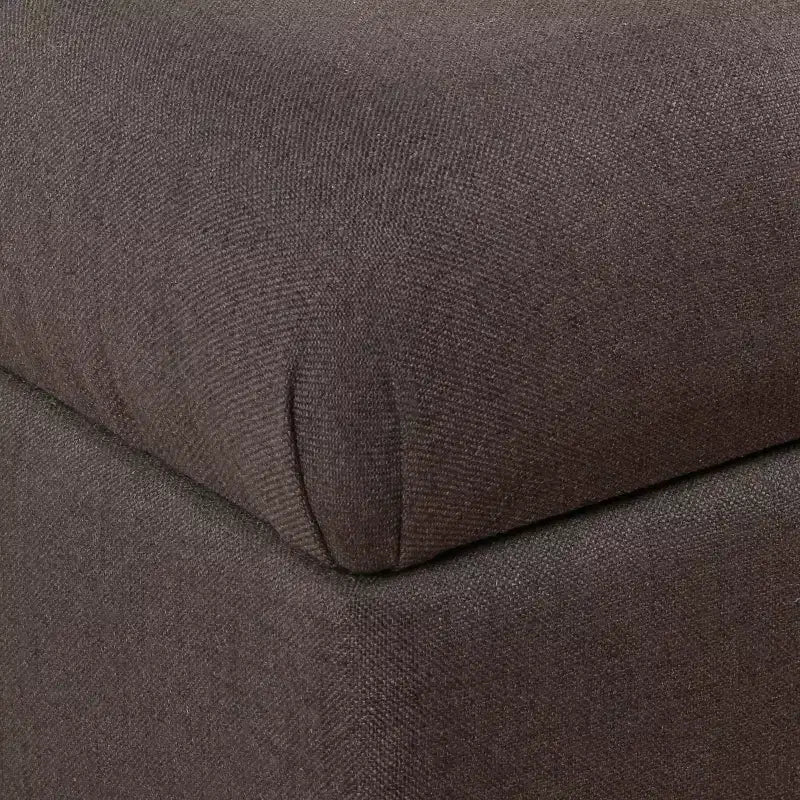 Banc de rangement capitonné Ainsley