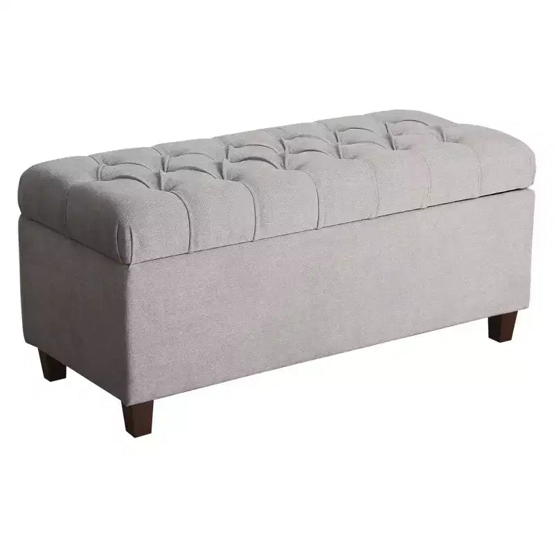 Banc de rangement capitonné Ainsley