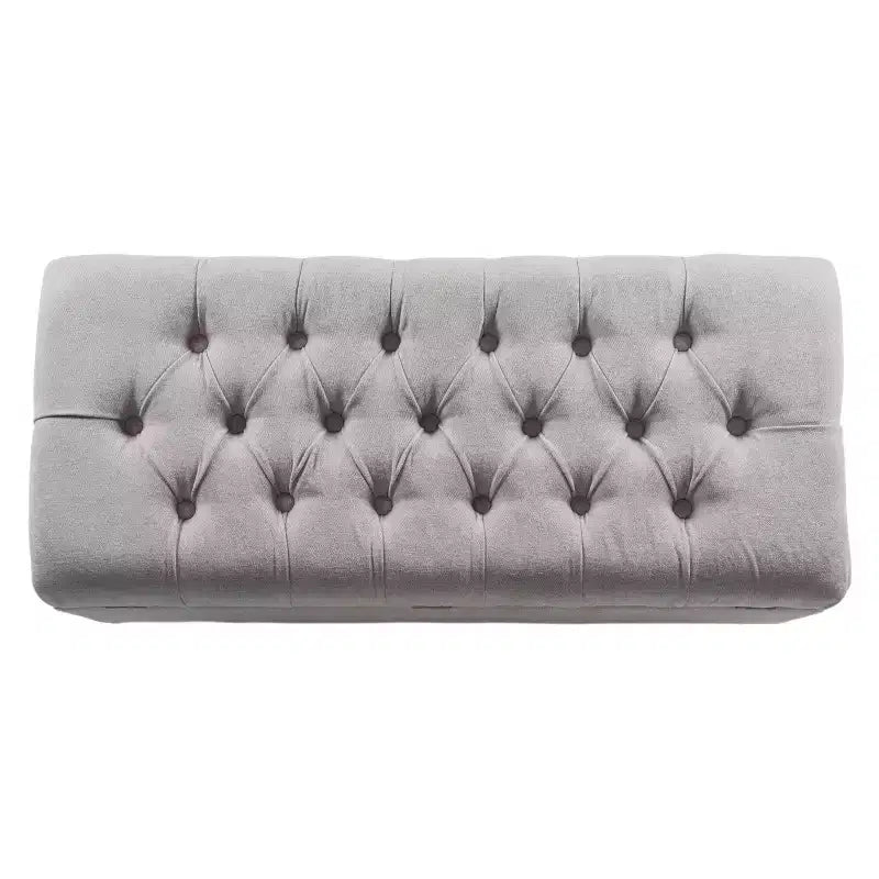 Banc de rangement capitonné Ainsley