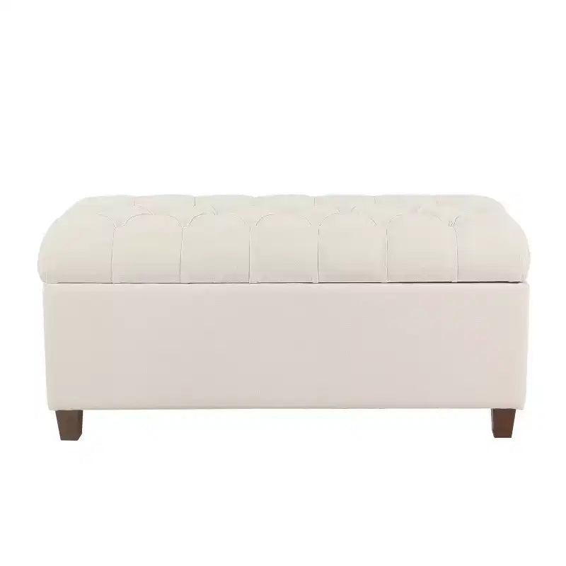Banc de rangement capitonné Ainsley