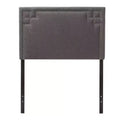Geneva Modern And Contemporary Fabric Upholstered Headboard - Twin - Baxton Studio